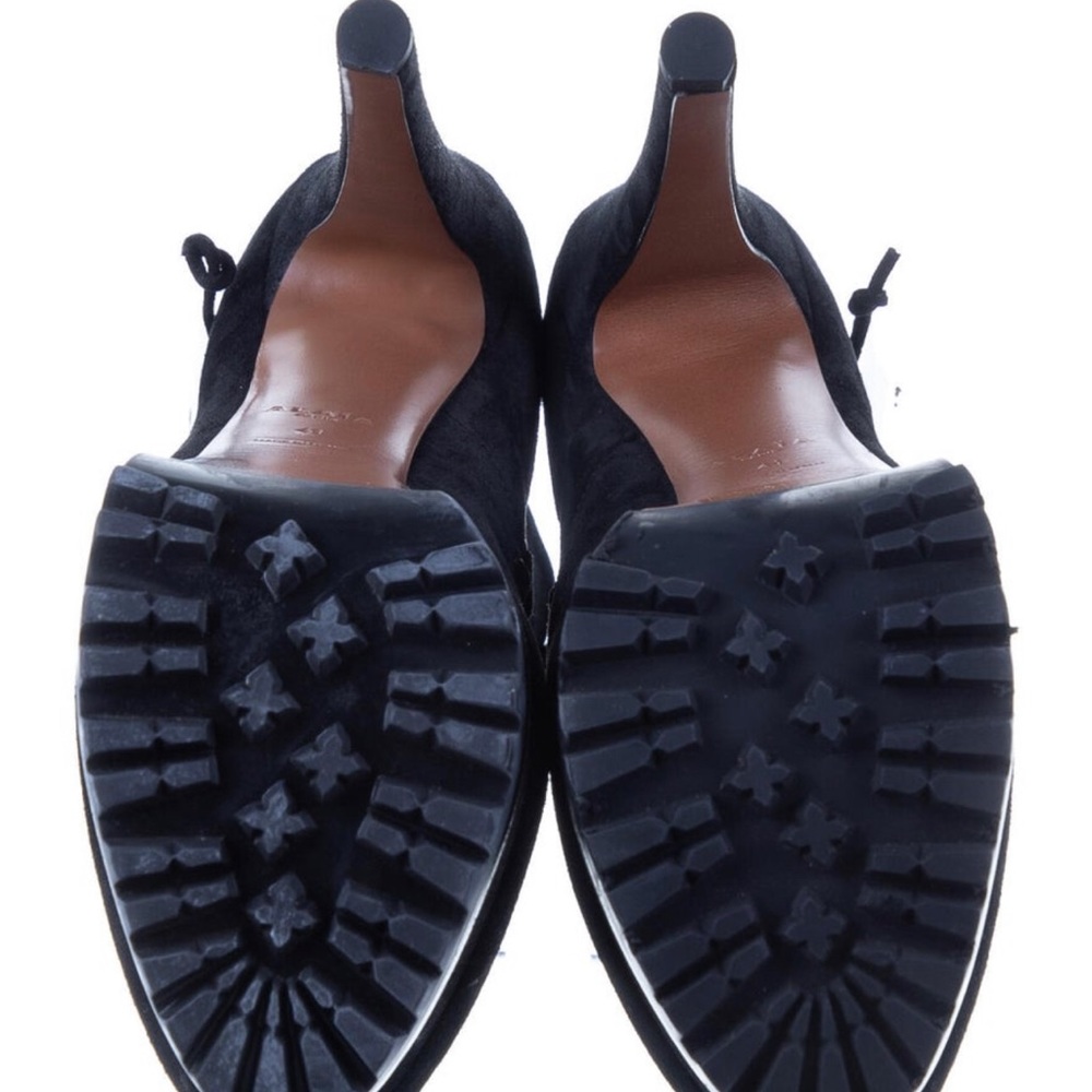 ALAÏA Black Platform Boots Size EU 41 / US 11 - Picture 11 of 14